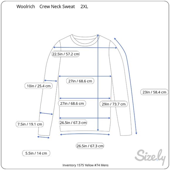 Woolrich Men’s 2XL Dunham Heather Lambswool WPL 6635 Blue Sage Crew Neck - Picture 3 of 6